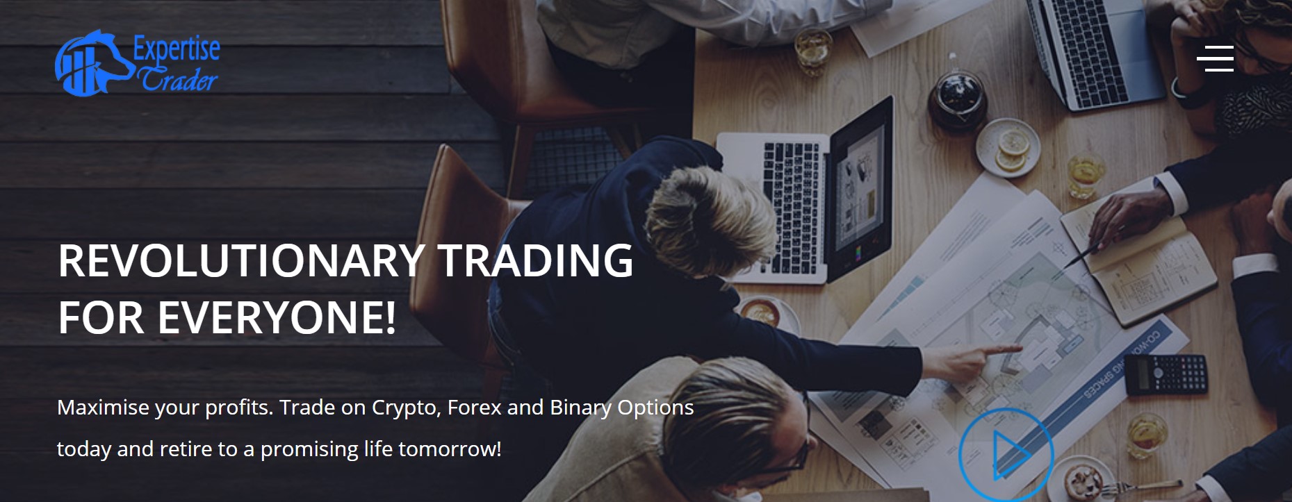 Expertise Trader website