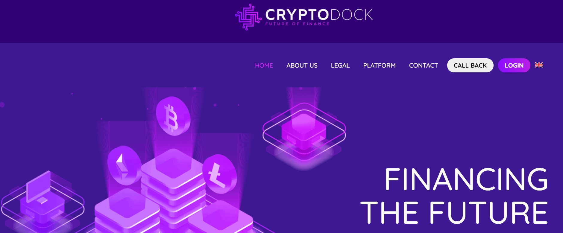 Crypto-Dock website