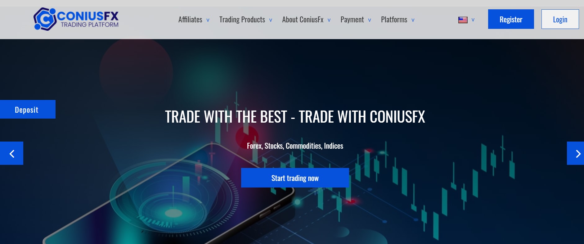 ConiusFx website