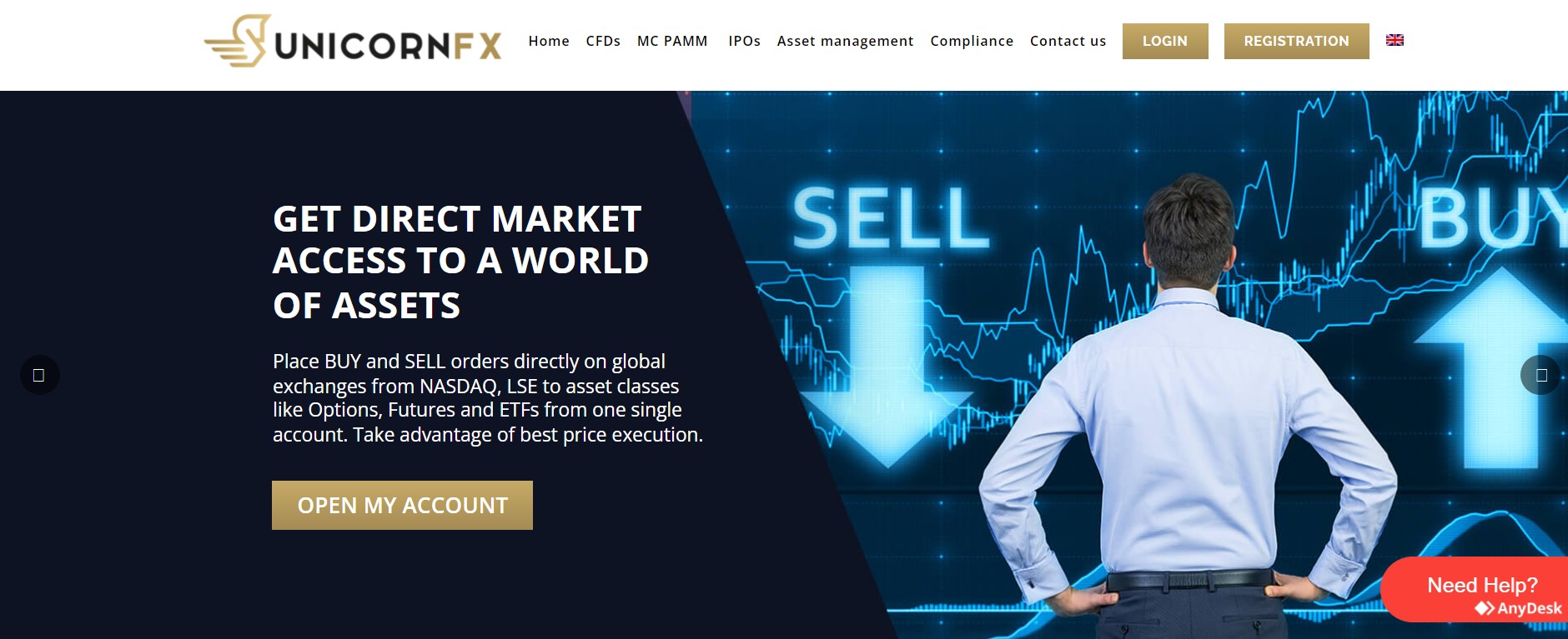 Unicorn Forex website