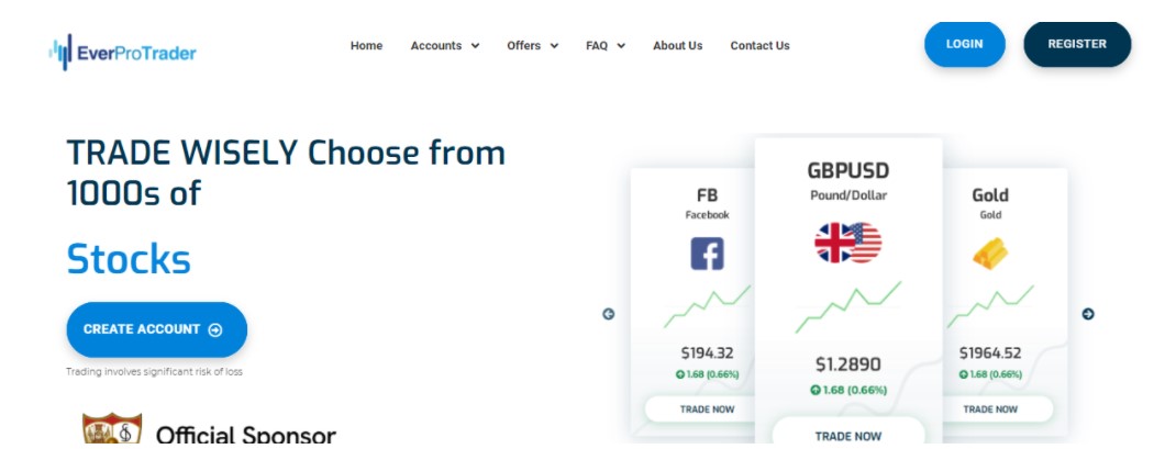 EverPro Trader website