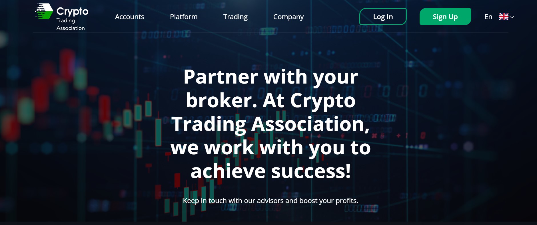 Crypto Trading Association website