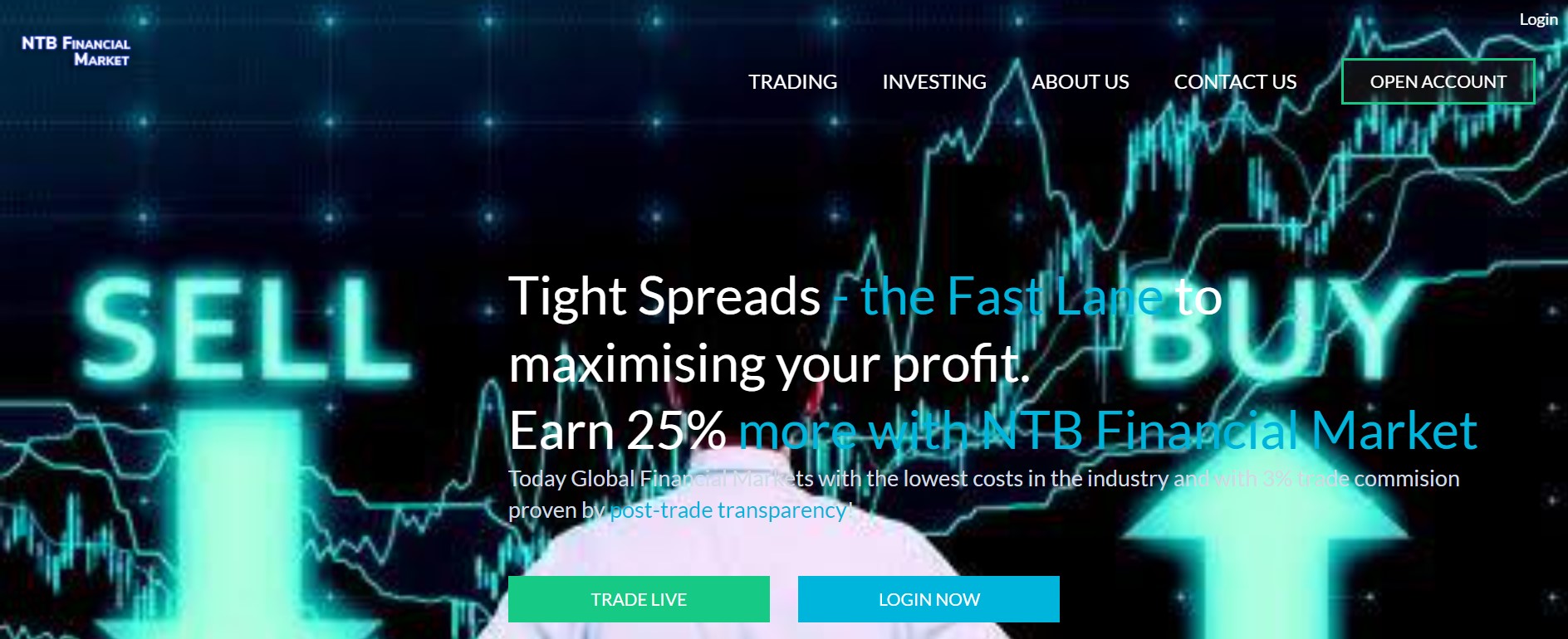 NTB Financial Market website