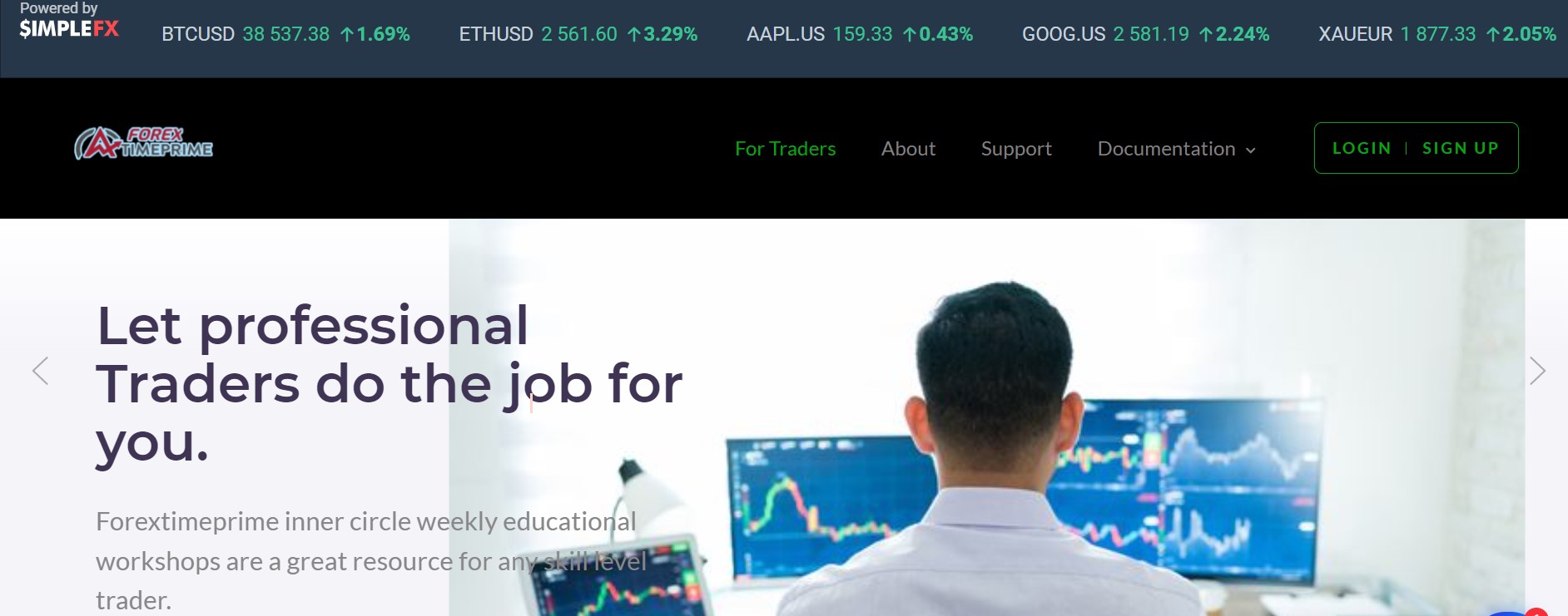 Forextimeprime website