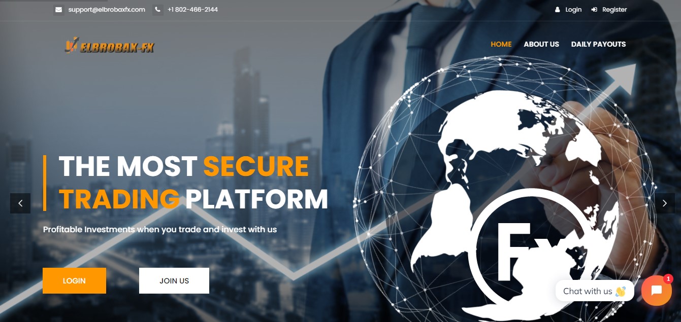 Elbrobaxfx website