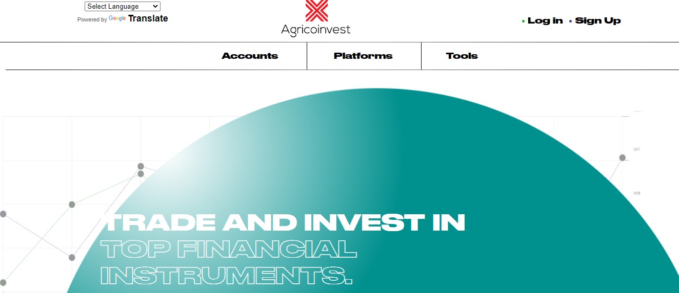 Agricoinvest website