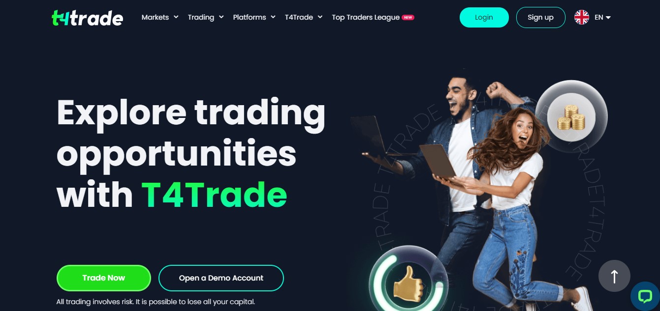 T4Trade website