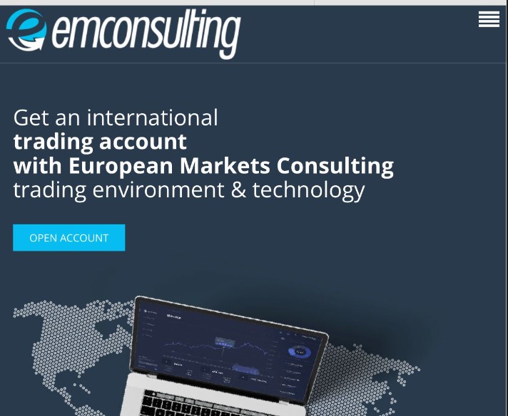 European Markets Consulting website